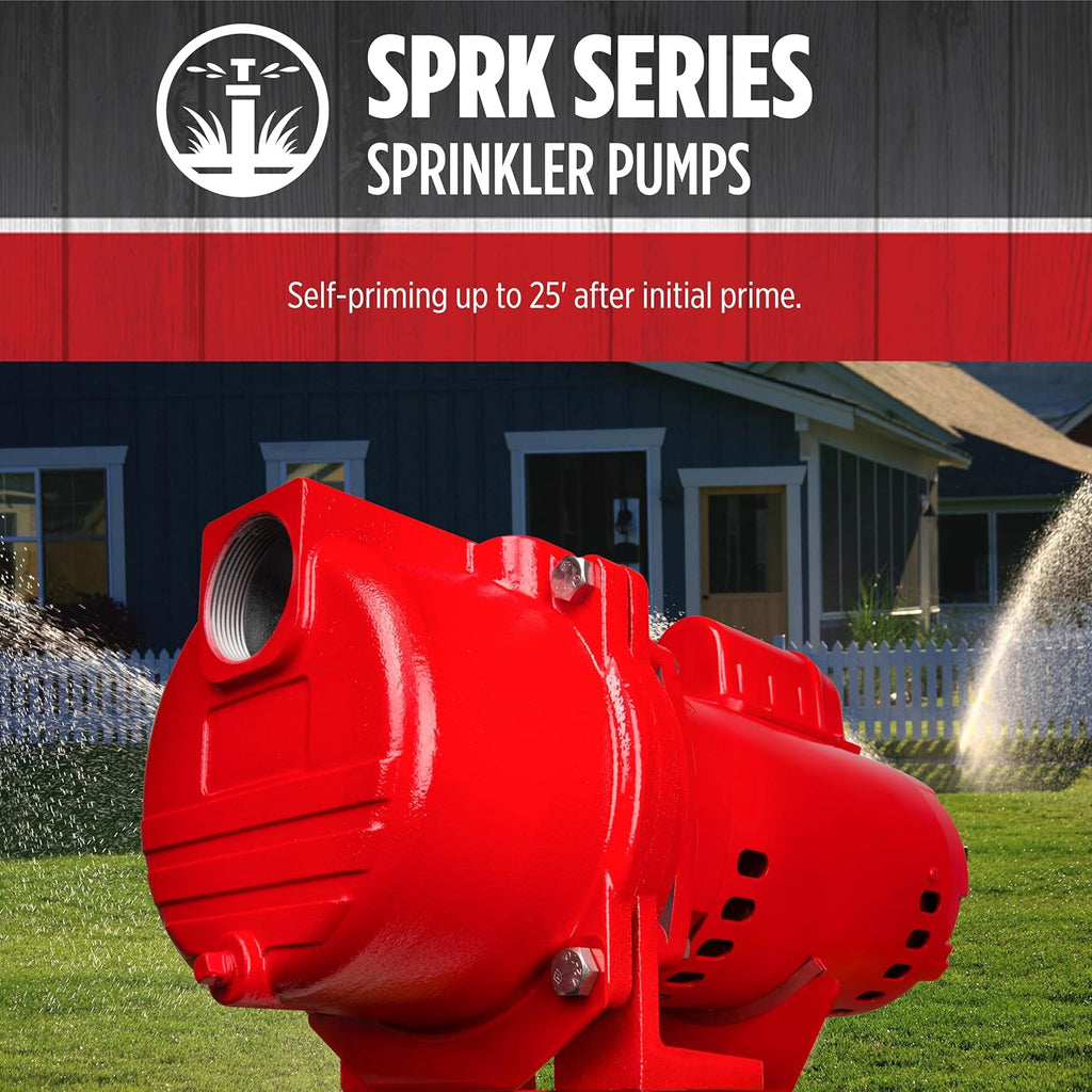 Red Lion RL-SPRK200 Sprinkler/Irrigation Pump, 230V, 76 GPM, 2 HP