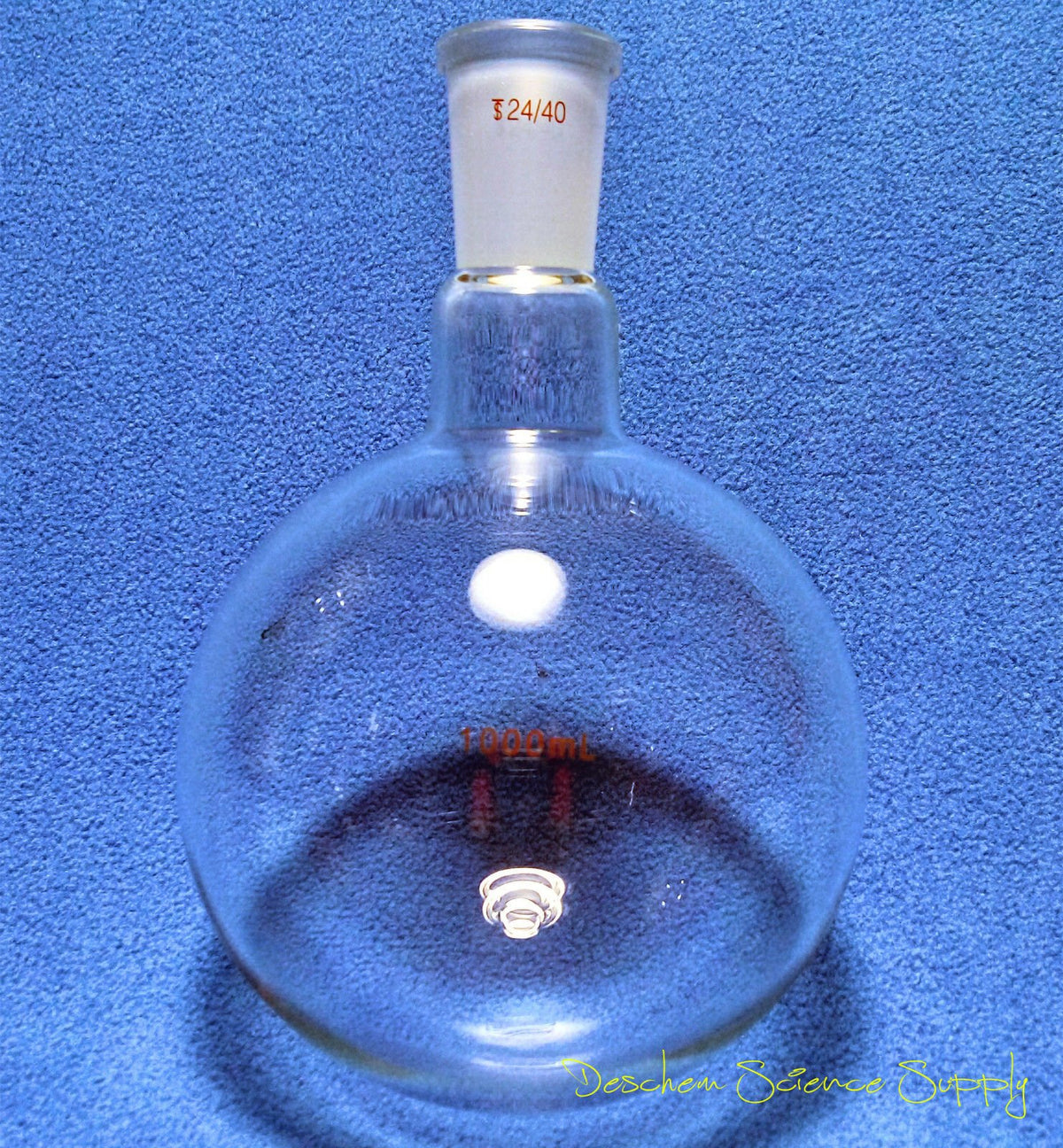 1000ml 24/40 Round Bottom Glass Flask Single Neck 1L Boiling Vessel