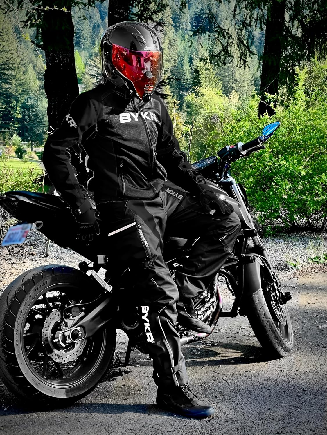 Mesh Motorcycle Jacket For Men Dual Sports Adventure Breathable Riding Protective Motorbike Jackets Enduro CE Armored