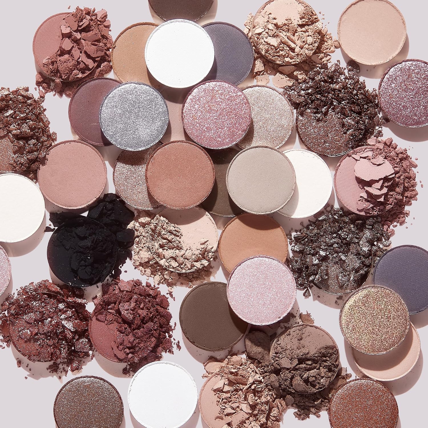 Stone Cold Fox Eyeshadow Palette - 30 Pan Cool Tone Eye Makeup Palette with Matte & Metallic Finishes - High-Pigment