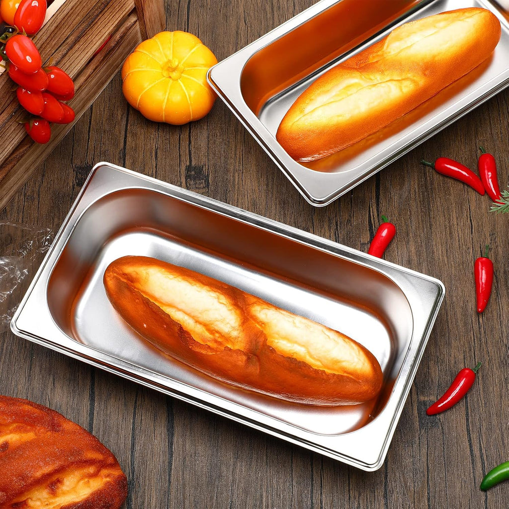 10 Pack Stainless Steel Steam Table Pans