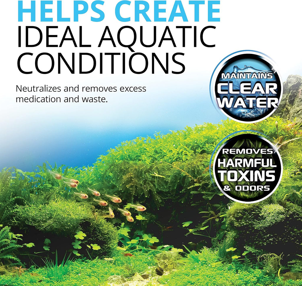FX Carbon Foam, Replacement Aquarium Filter Media, 2-Pack, White