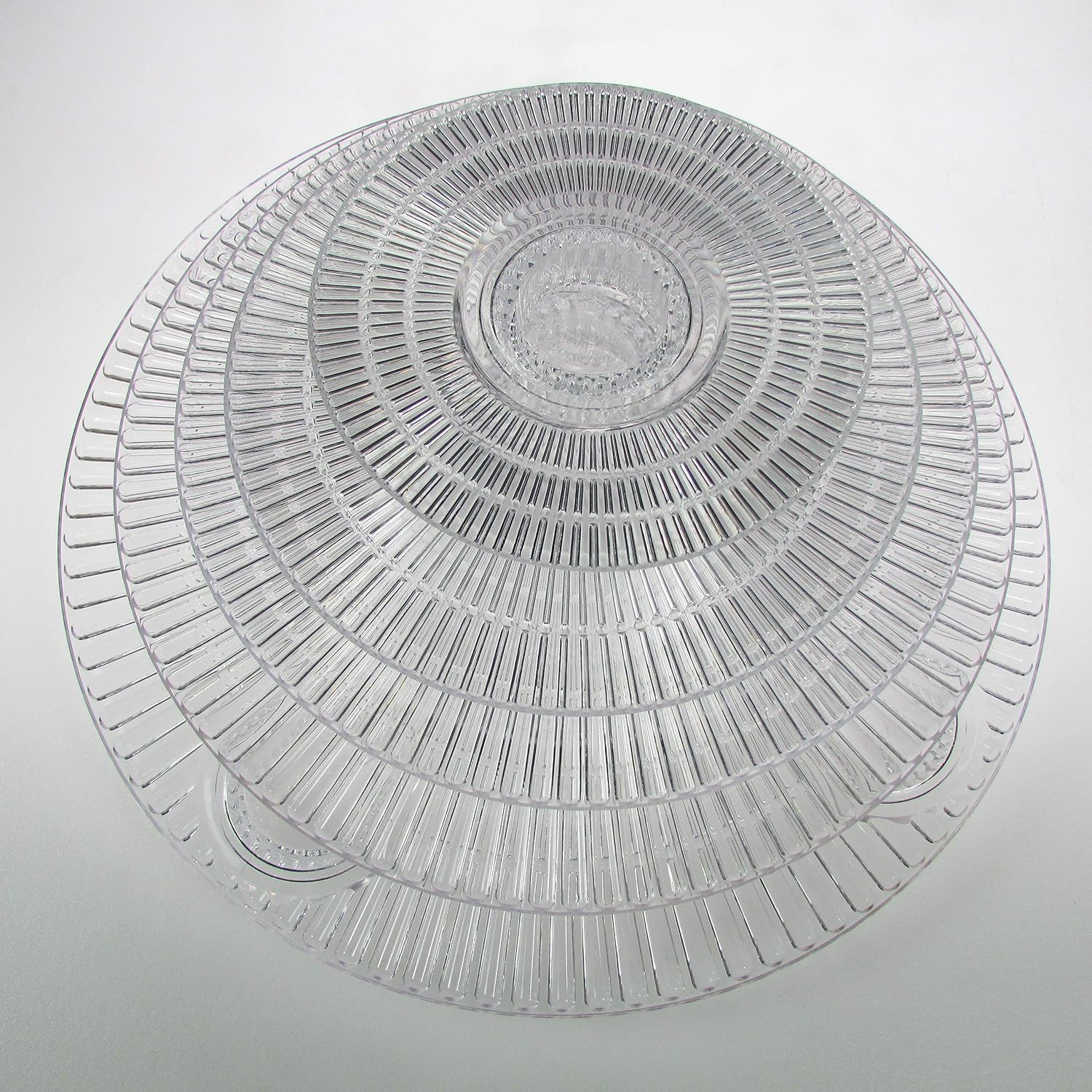 3 Tier Acrylic Wedding Cake Stand (STYLE R300)