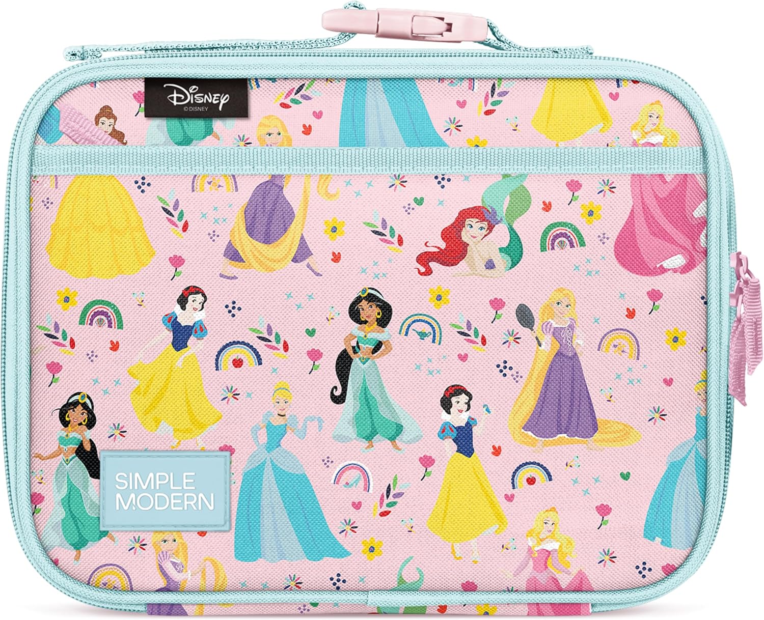 Disney Princess Kids Lunch Box & Insulated School Lunch Bag | Hadley Cute Lunch Box for Girls, Boys, Toddlers | Fits