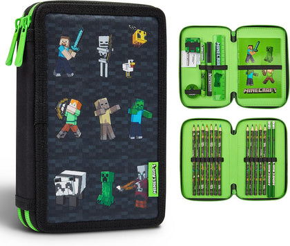 Kids Pencil Case Stationery Pens Colored Pencils Notebook School Supplies Gamer Gifts for Boys