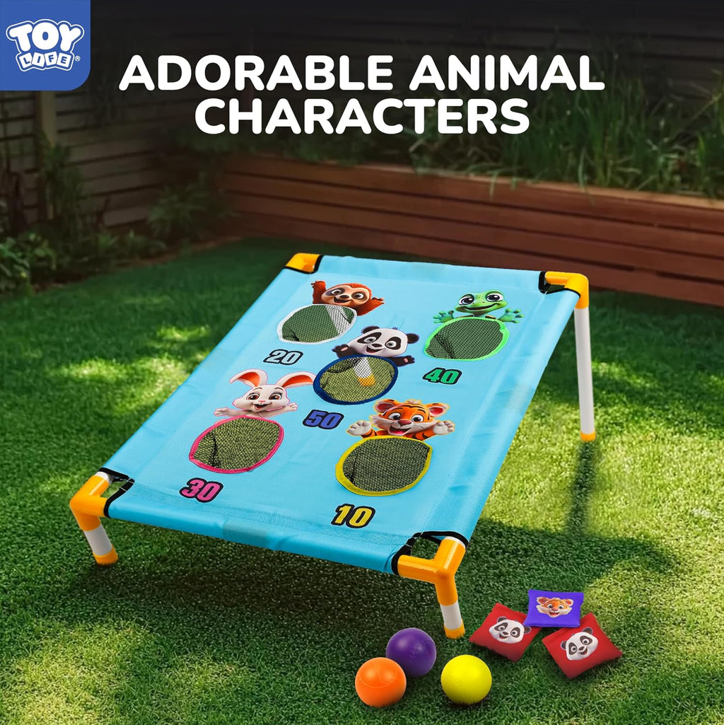 Bean Bag Toss Game, Carnival Party Games, Cornhole Set for Kids Outdoor Games, Outside Toys for Kids Ages 4-8, Yard