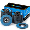 S SATC 20PCS Flap Discs 4 1/2 for Angle Grinder High Performance Grinder Flap Disc 80Grit Type 29
