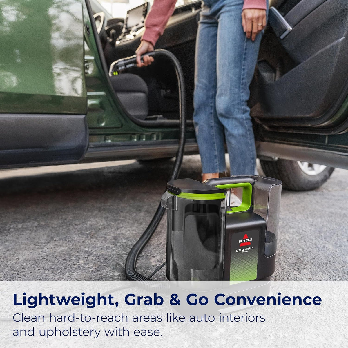 Little Green Max Pet Portable Carpet Cleaner, 3860 | Self-Cleaning Tough Stain Tool & Pet Hair Removal Tool; car/auto