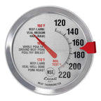 AH1 Stainless Steel Oven Safe Meat Thermometer, Extra Large 2.5-inches Dial, Temperature Labeled for Beef, Poultry