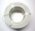 J-Type Thermocouple Wire AWG 24 Solid w. Braided Fiberglass Insulation - 10 Yard