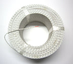 J-Type Thermocouple Wire AWG 24 Solid w. Braided Fiberglass Insulation - 10 Yard