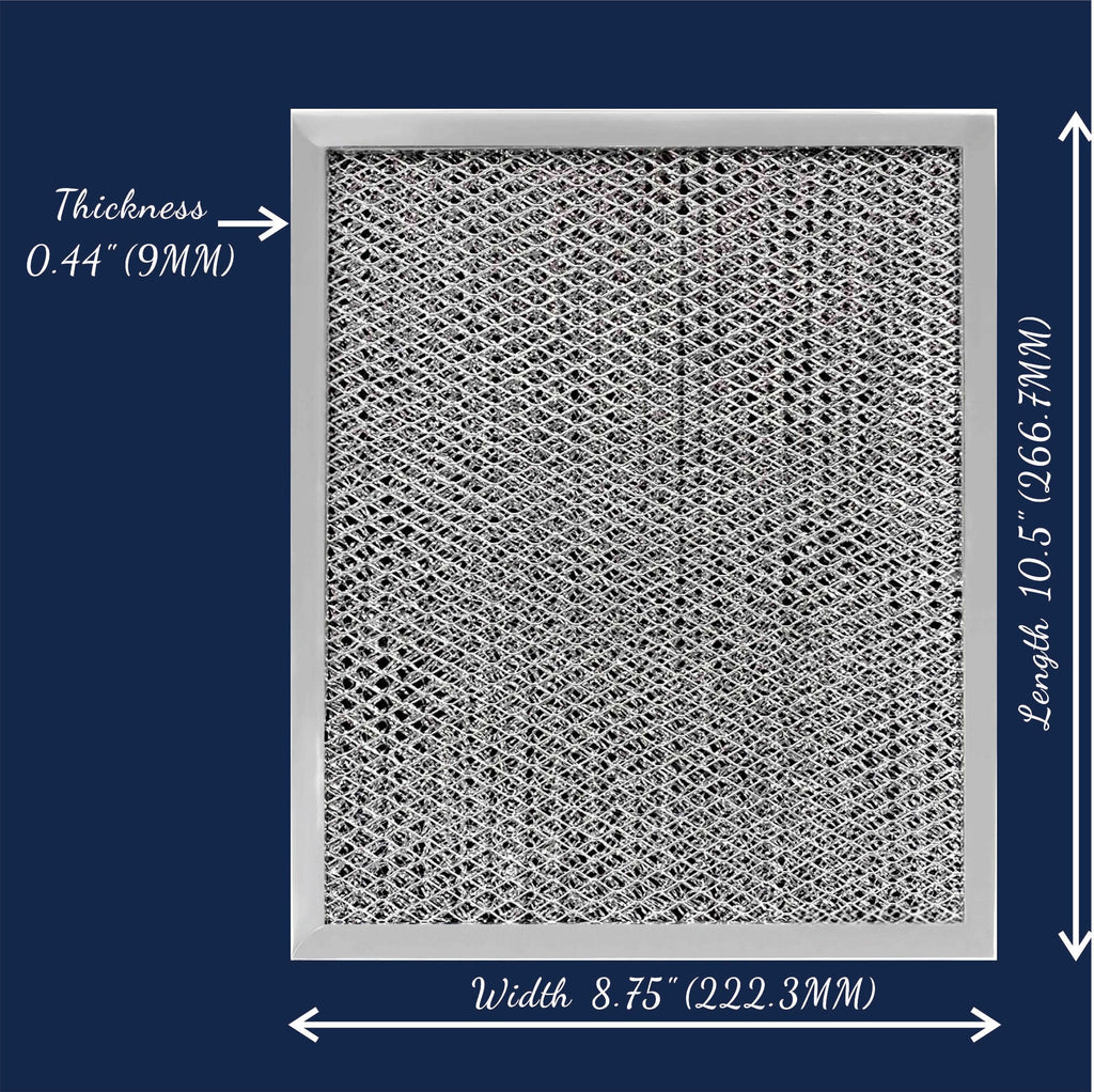 97007696 Range Hood Filter for Broan Nutone Replacement 2-Pack 10.5"x8.75"