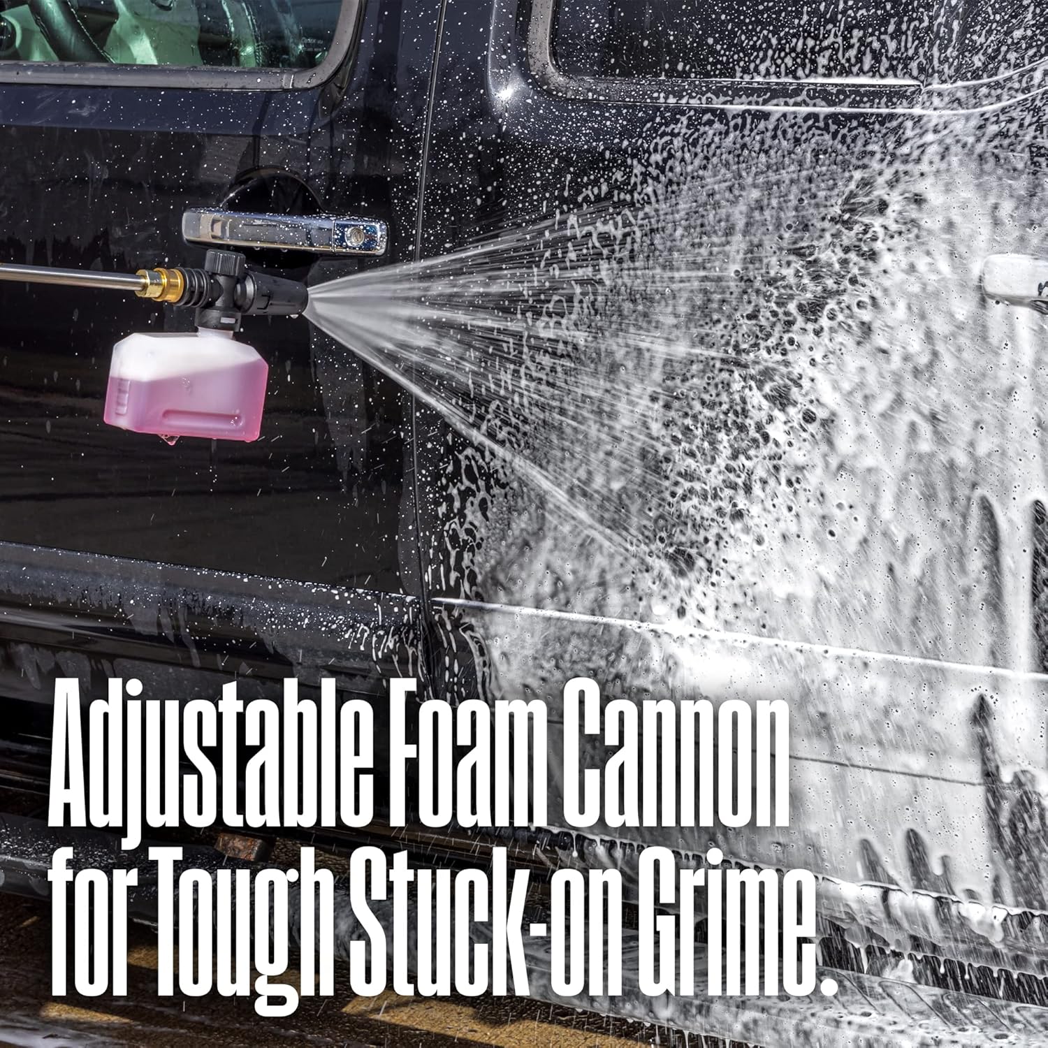 ePX3100v Electric Pressure Washer, 2100 Max PSI 1.76 Max GPM, Built-in Carry Handle, Detachable Foam Cannon