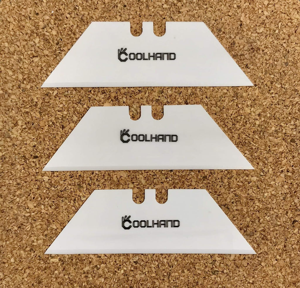Zirconia Ceramic Utility Knife Blades 6 Pcs,Sharp&Rustproof
