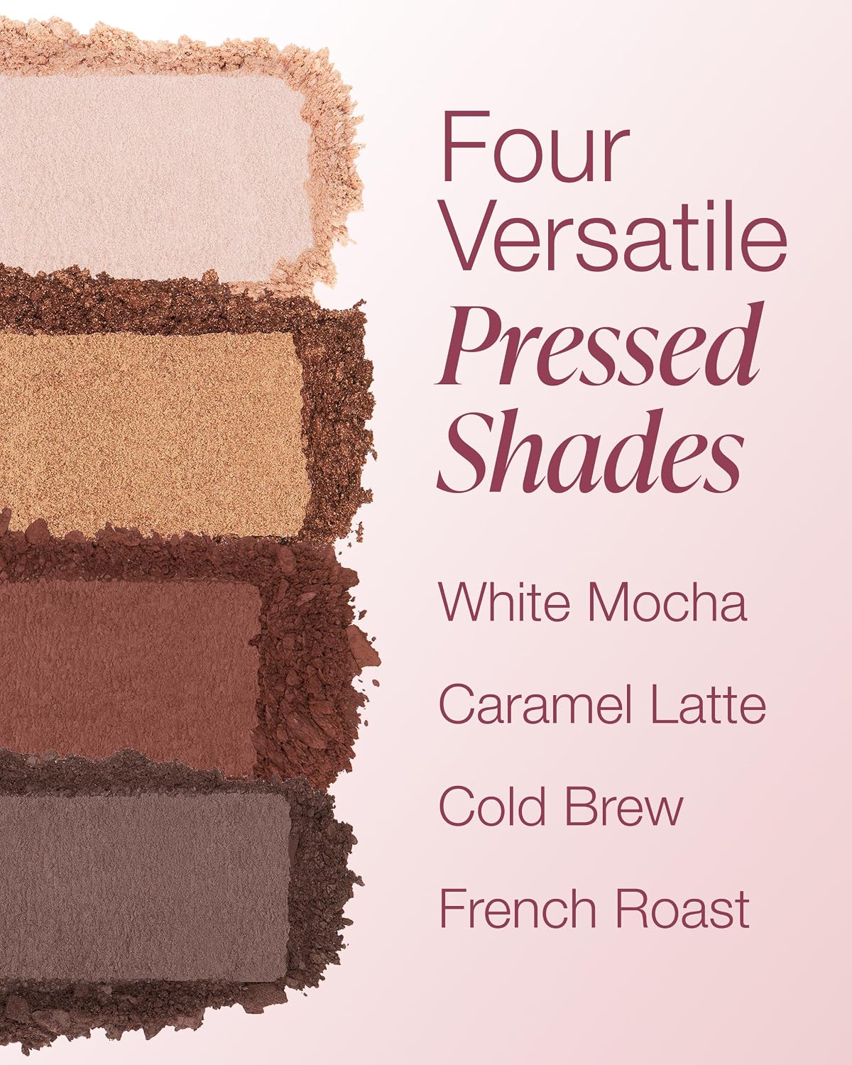 Eyeshadow Palette (Coffee Break) | Vegan Eye Makeup with Matte, Satin, and Shimmer Finishes, Natural, Lightweight