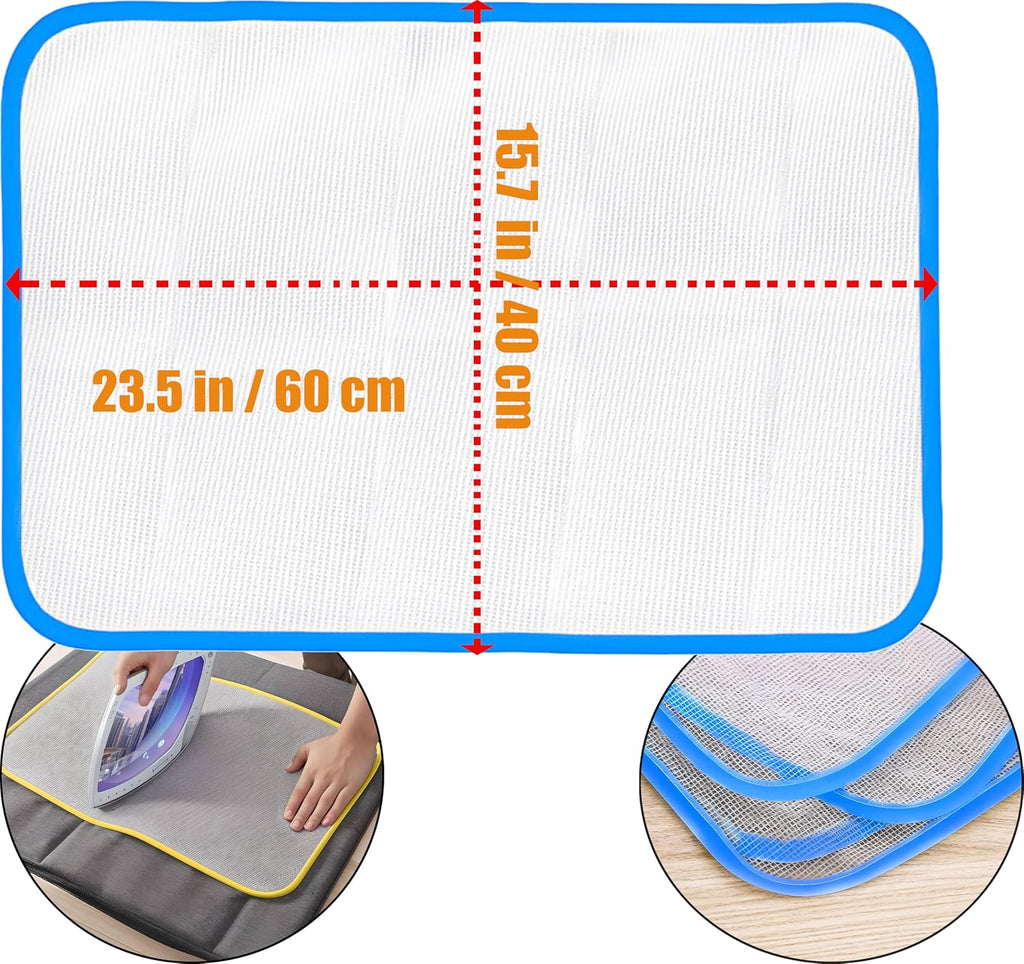 Pressing Cloth for Ironing and Sewing 5 pcs Ironing Cloth to Protect Clothes - Durable Iron Pressing Cloth Protector
