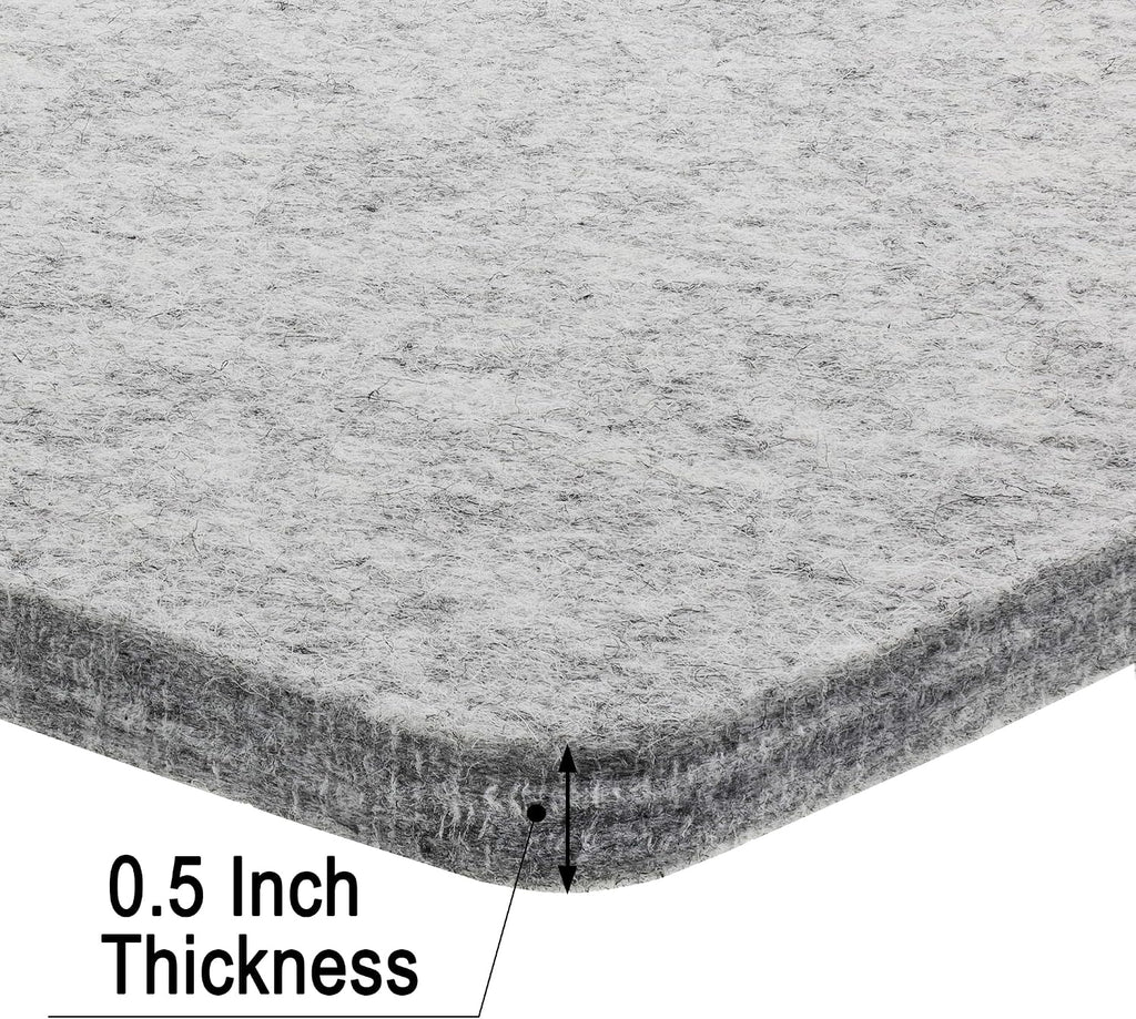 Wool Pressing Mat - Ironing Pad for Quilting & Sewing | Premium 100% New Zealand Felted Wool, by Sew Creative (8-1/2"