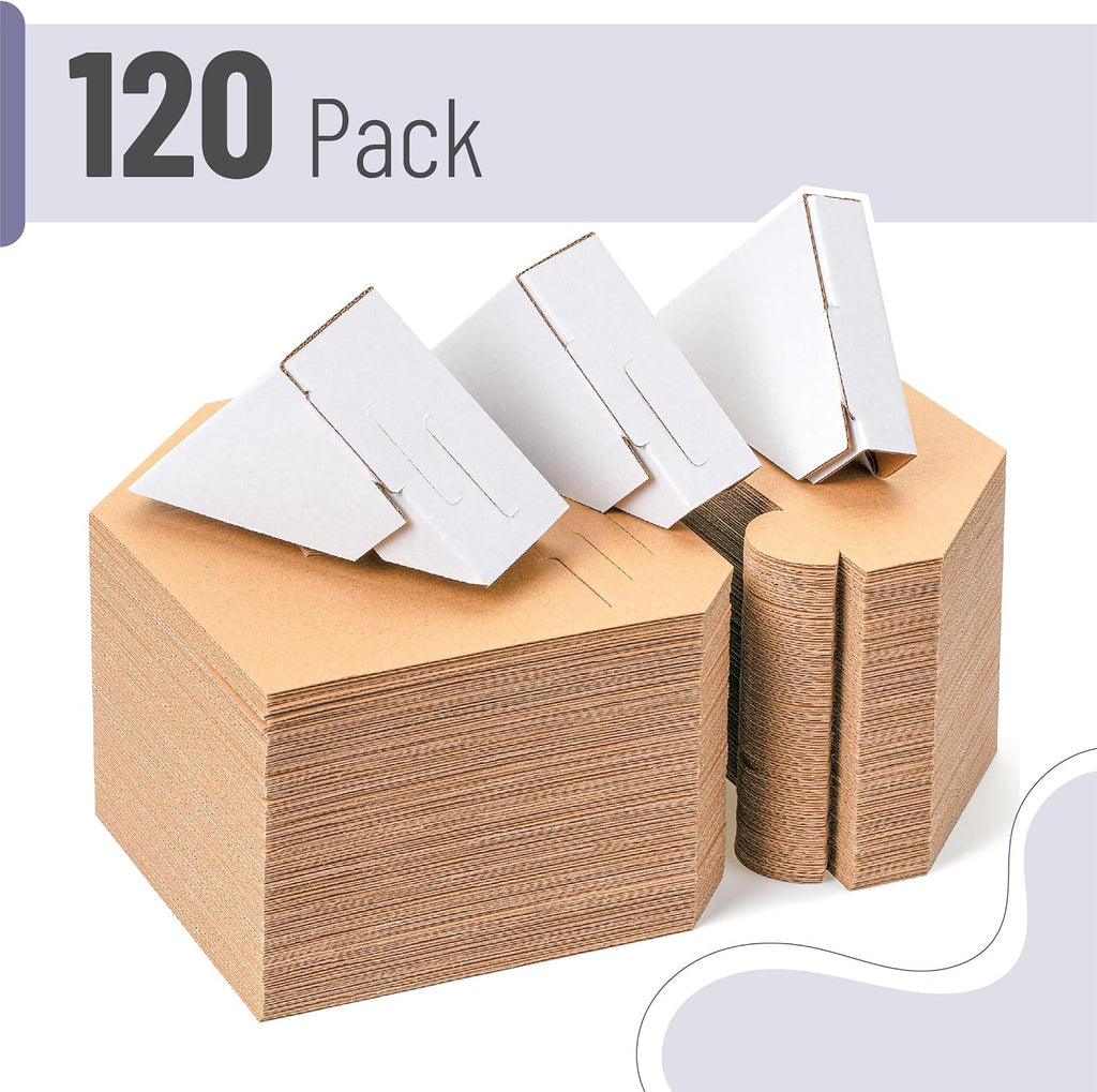 Adjustable Cardboard Corner Protectors, Fits 1", 1.5", 2.1" Frames