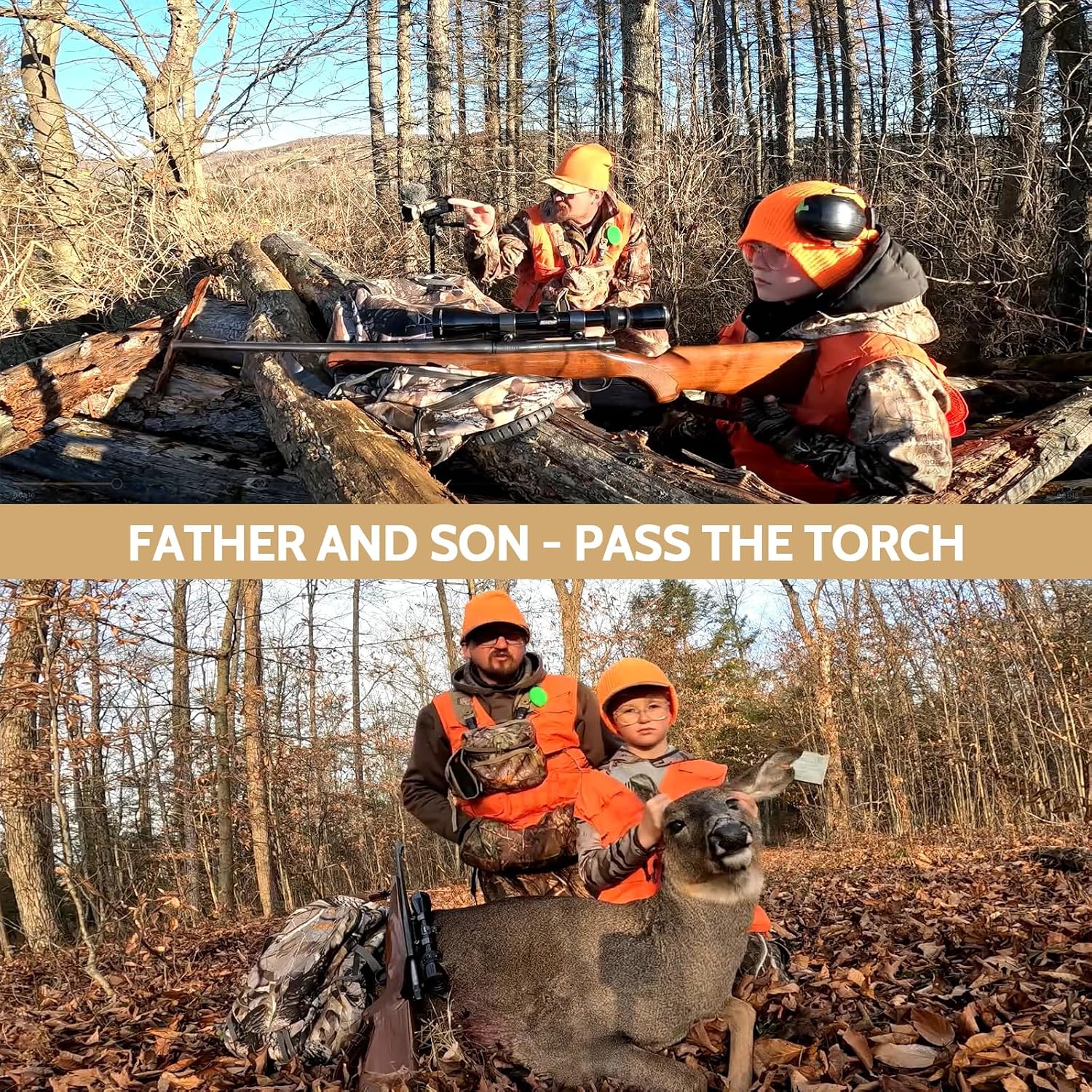 Kids Hunting Backpack 30L, Camo Day Pack for Youth Hunting, Hunting Gear for Boys Ages 7-14, Size 13x6.3x17.7 Inches