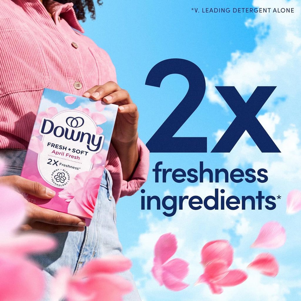 Fabric Softener Dryer Sheets, April Fresh, 240 Count