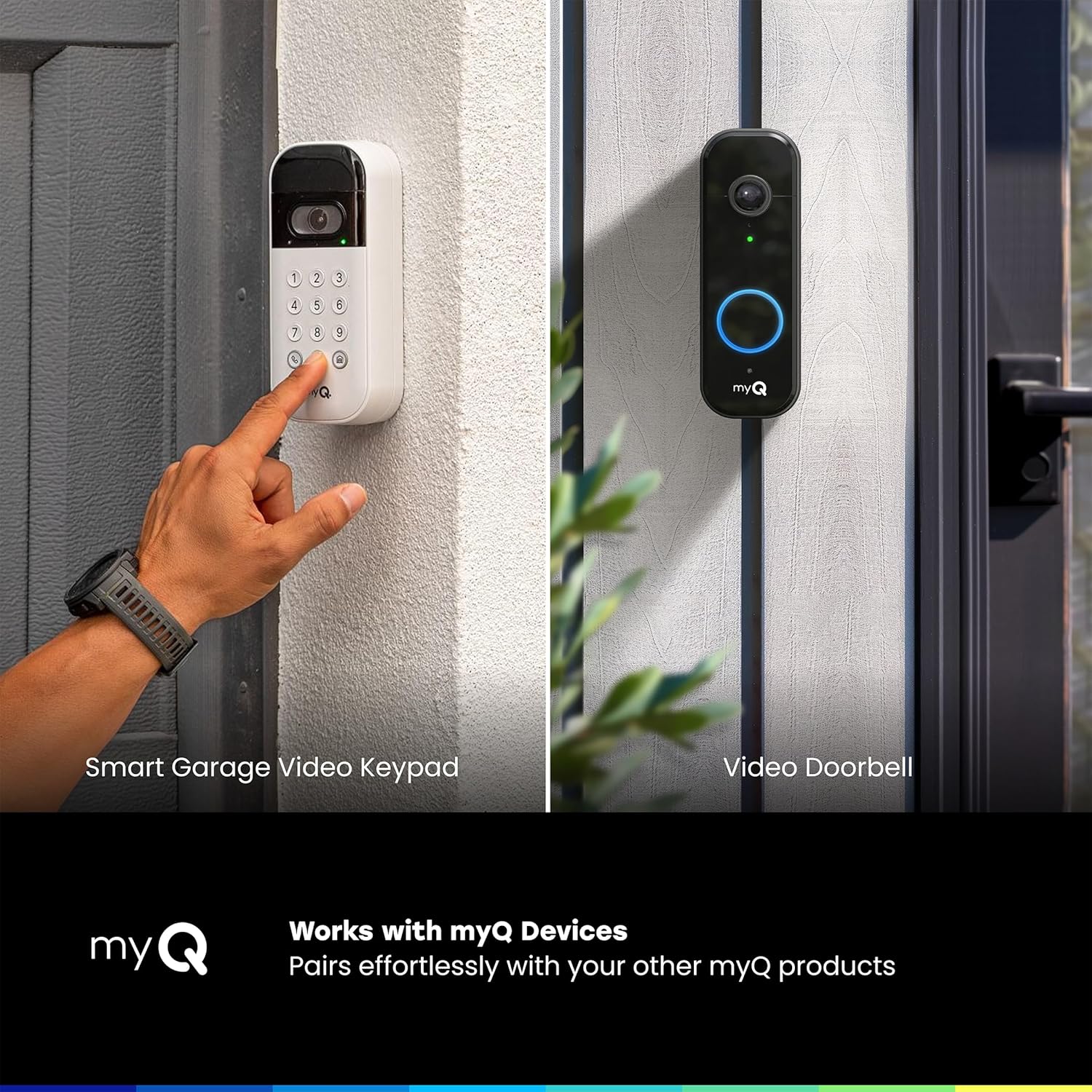 myQ Chime | Audible Alerts, Wi-Fi Enabled, Customizable Tones, Works with myQ Video Doorbell, myQ 3-in-1 Video Smart