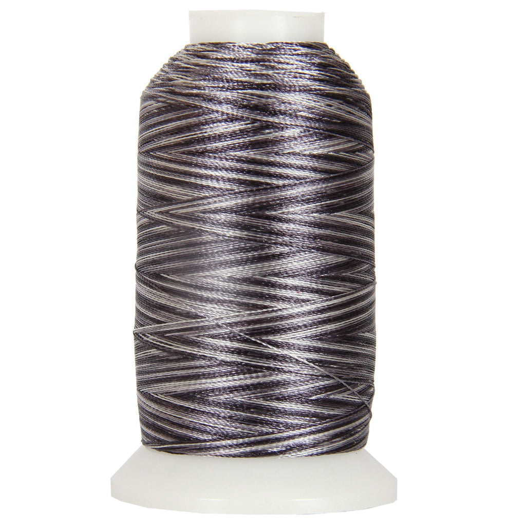Multicolor Machine Embroidery Thread, 1000M 40wt, Stormy