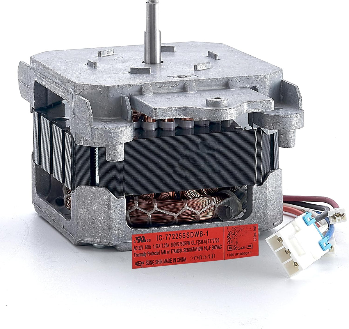 【𝟮𝟬𝟮𝟲 𝙐𝙥𝙜𝙧𝙖𝙙𝙚𝙙】 DD81-01640A(0B) / IC-77225SSDWB-1 for Samsung Dishwasher Circulation Pump Motor Parts - OEM Replacement, Fixes Poor Cleaning, No Wash Cycle & Weak Spray Pressure