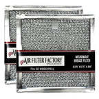 Microwave Grease Filter WB02X11534 Replacement for GE 2-Pack