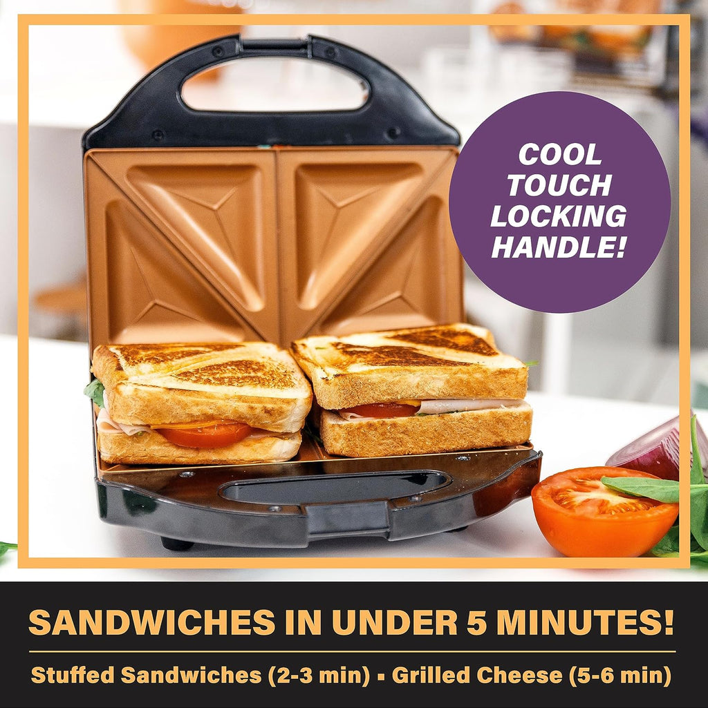 Breakfast Sandwich Maker & Panini Press