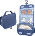 Ostomy Colostomy Travel Bag,Hanging Organizer Bag Accessory Storage Bags Pouch for Ostomy Supplies (Grey) (Navy Blue)