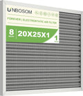 20x25x1 HVAC Furnace Air Filter Reusable& Washable, MERV 8, Electrostatic, Lasts a Lifetime, Breathe Fresher Air in