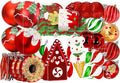 86pcs Christmas Tree Balls Ornaments, Shatterproof Plastic Decorative Baubles for Christmas Tree Decorations, Holiday