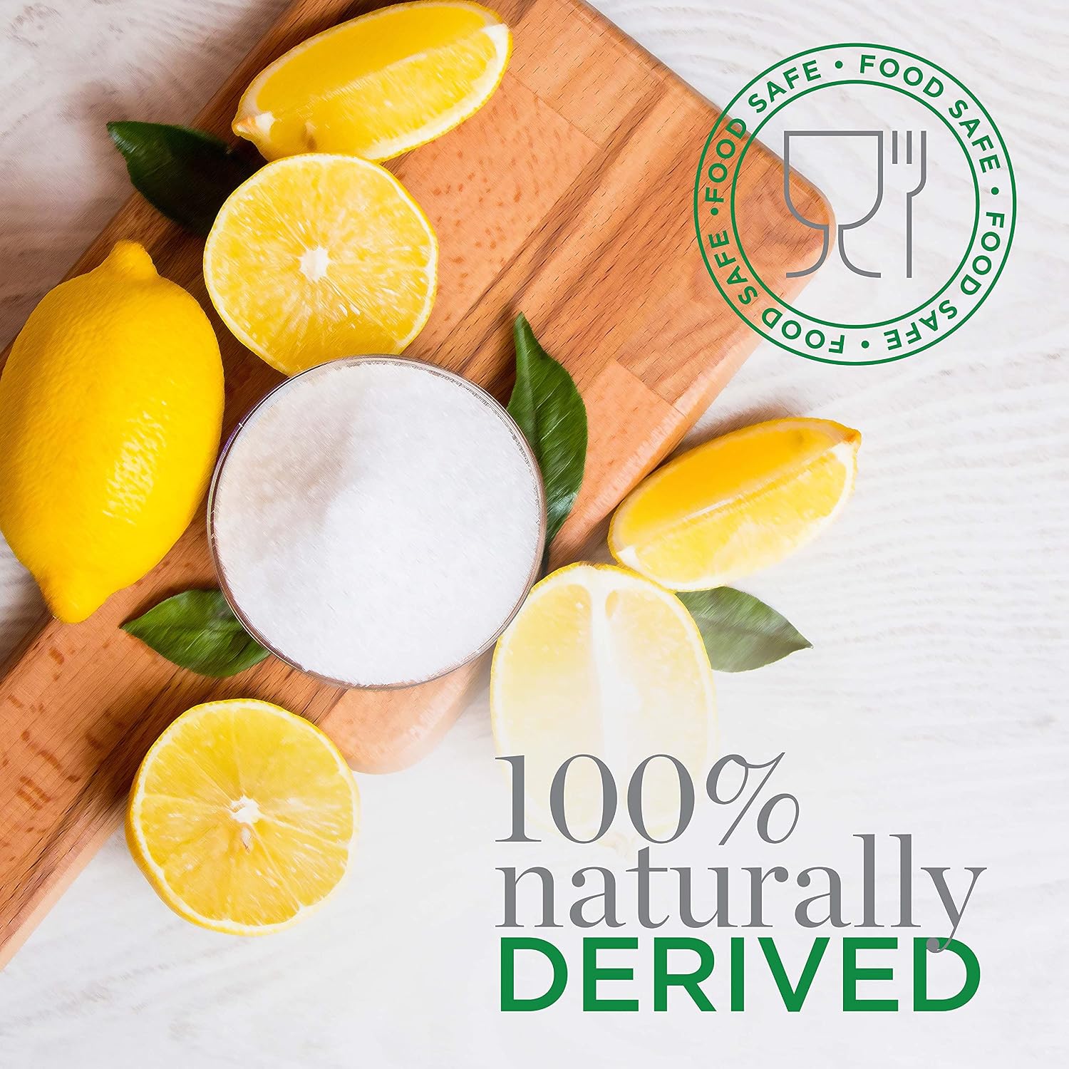 Citric Acid 1 Pound - 100% Pure Food Grade Non-GMO Project Verified (1 Pound)