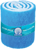 Koi Pond and Aquarium Filter Media Roll - 12 Inches by 72 Inches by 1.25 Inches (6 ft) - Cut to Fit - Durable - Fish