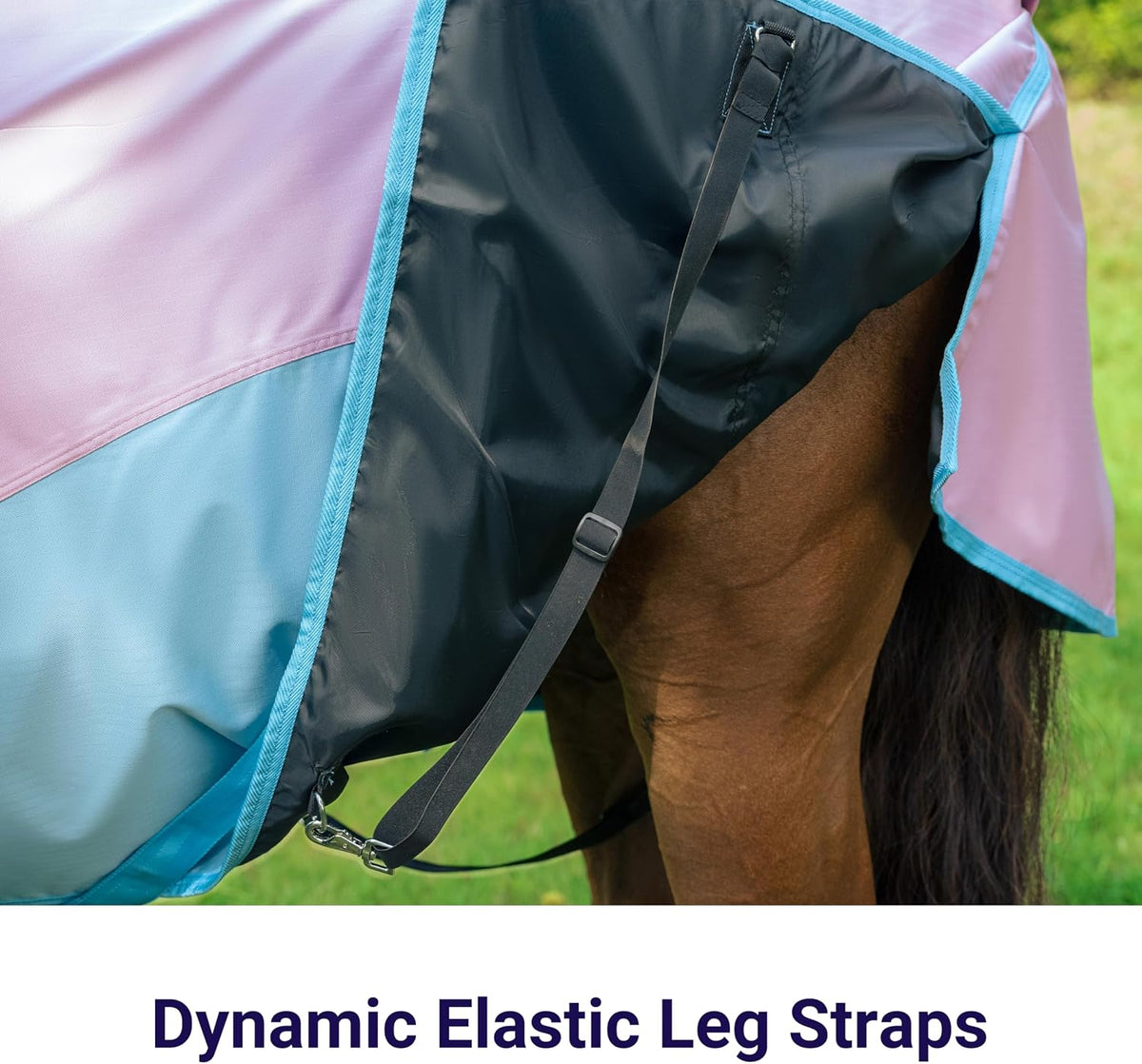 Horse Turnout Rain Sheet | 600 Denier Ripstop Turnout Blanket No Fill (0g) | Waterproof Lightweight Breathable |