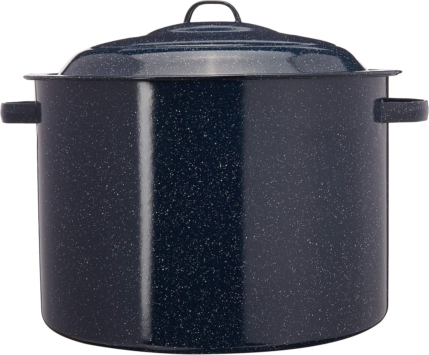 Enamel Water Bath Canner, Including Chrome-Plated Rack and 4-Piece Utensil Set