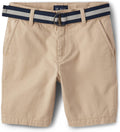 Boys' Belted Chino Shorts