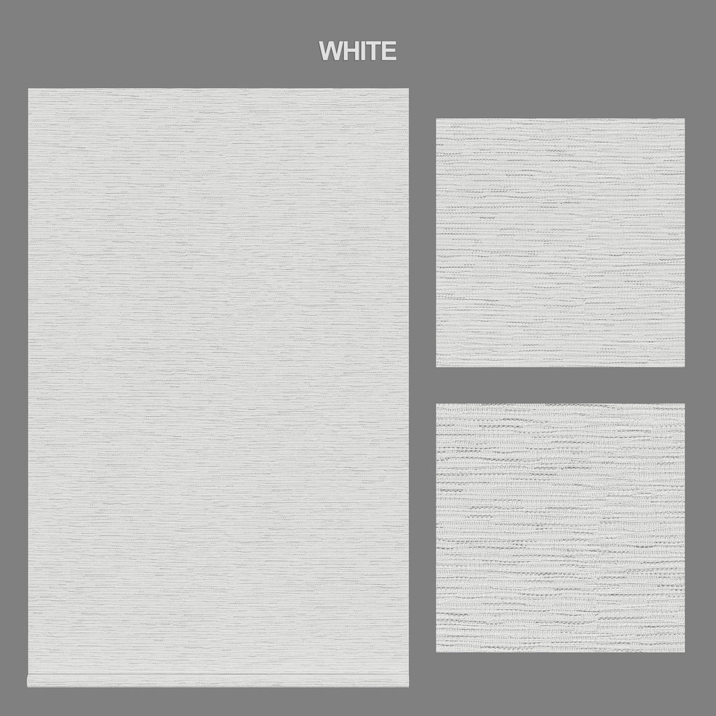 Light Filtering Roller Shades, 36" W x 72" L White