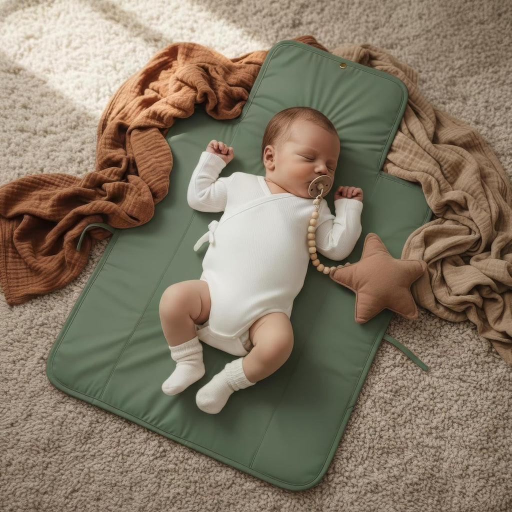 Portable Diaper Changing Pad - Soft and Easy to Clean Diaper Changing Mat for Babies - The Perfect Lightweight and