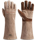 Welding Gloves -Long Sleeve Fireproof and Heat Resistant 15IN L