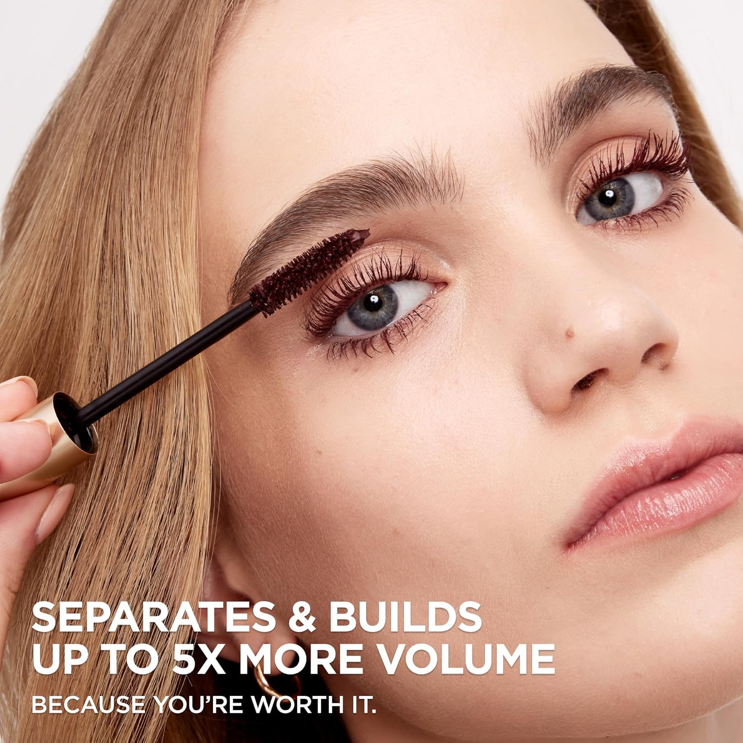 Makeup Voluminous Original Mascara, Deep Burgundy, 0.26 Fl Oz
