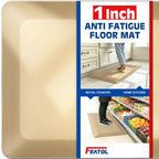 1 Inch Extra Thick Anti-Fatigue Mat for Standing Desk & Kitchen