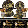 New Year Plates & Napkins Party Supplies 2026, New Years Eve Party Supplies Dinnerware for 10 Guests, New Year Party