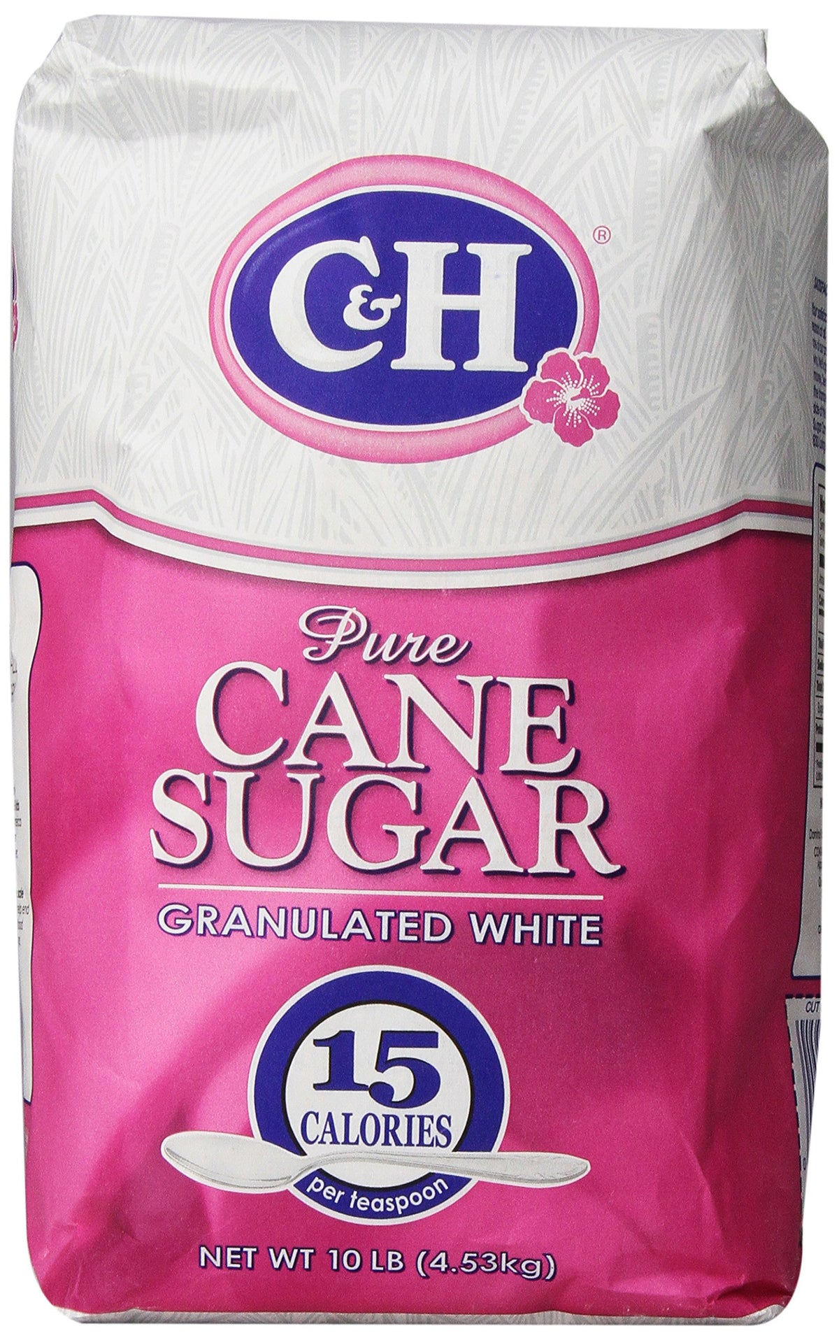 Sugar C&H Pure Cane Granulated White Sugar, 10 lb