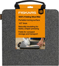 14" x 28" Folding Wool Pressing Mat, Portable Ironing Surface | Wool Material Grips & Holds Fabric in Place, Folds