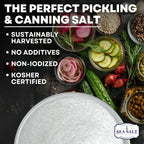 Pickling & Canning Salt, Kosher Fine Brining Salt, 5 lb