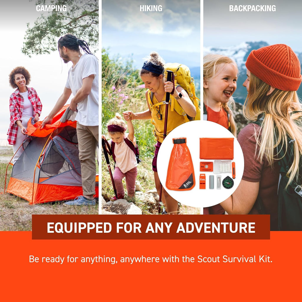 S.O.L. Waterproof Bag Scout Survival Kit