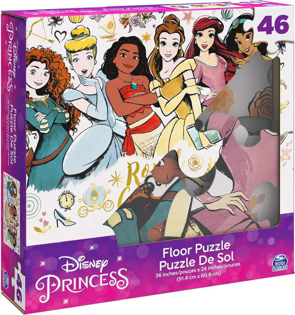 Disney Princess 46 Piece Floor Puzzle - Royal Courage
