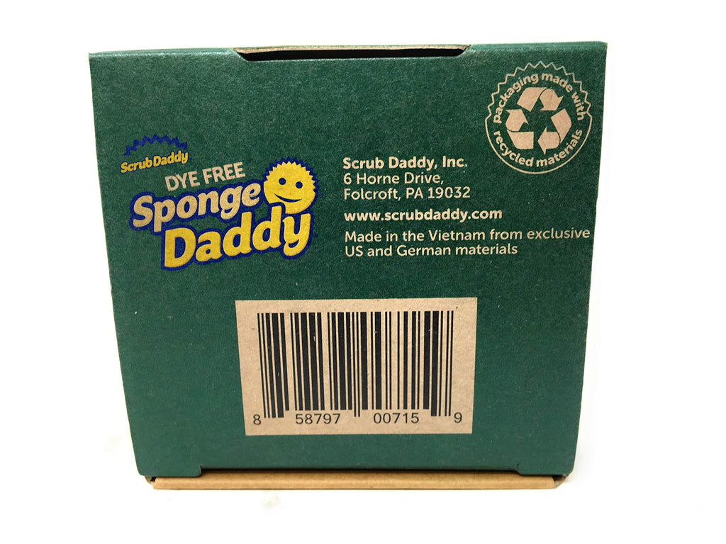 Dye Free Sponge Daddy, 3 Count