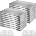 16P Garage Door Insulation Kit Panels 6MM 16x8FT for Double Garage Door, Pre-Cut Bubble Reflective Aluminum Foil